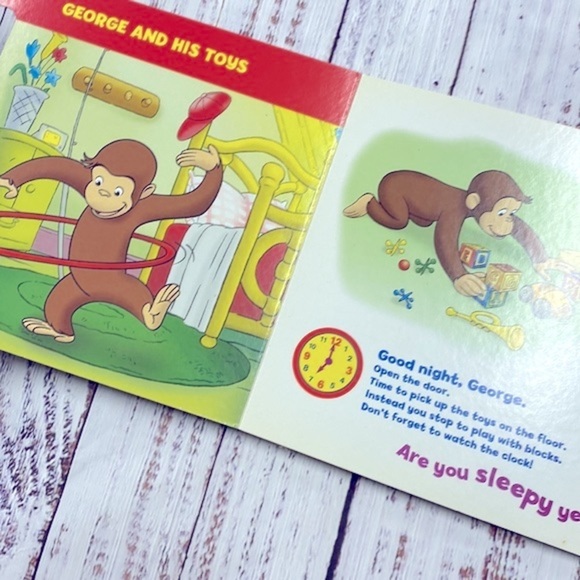 Curious George children’s good night book - Picture 2 of 6